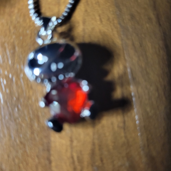 Nightmare before Christmas Jack skellington necklace and ring - Picture 2 of 4